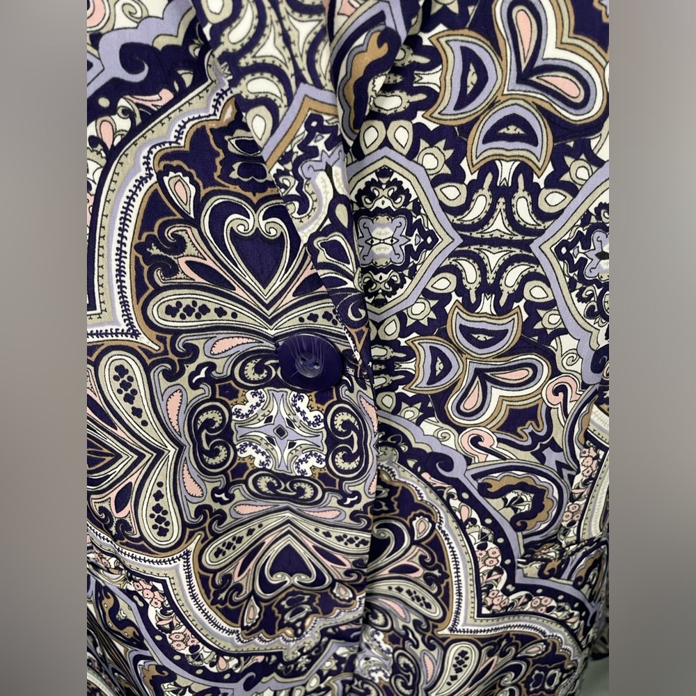 Chicos women’s Paisley Patterned Blazer‎ - Picture 2 of 6
